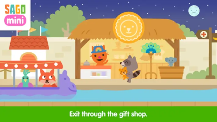 Sago Mini Zoo Playset android App screenshot 0